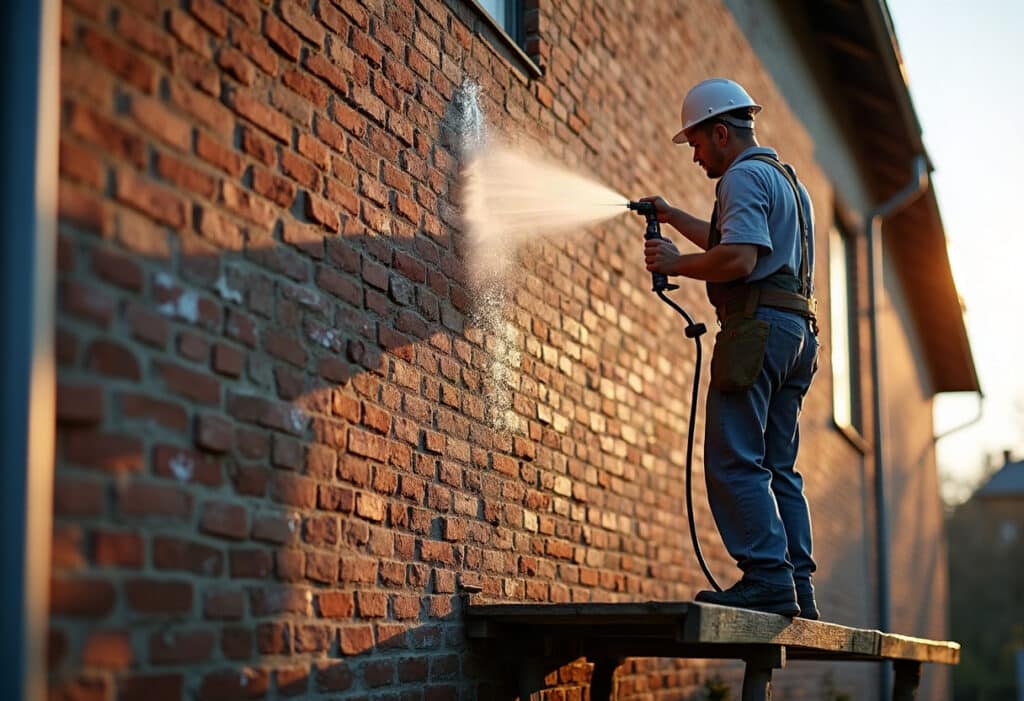Rénovation de façade en brique dans le Nord : comment nettoyer sans abîmer le matériau